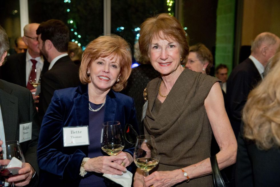 News, Shelby, UTHealth at Tony's, Bette Thomas, Laura McWilliams, Jan. 2015