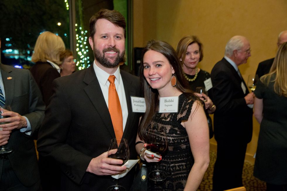 News, Shelby, UTHealth at Tony's, Jonathan Worbington, Bobbi Ingram Jan. 2015