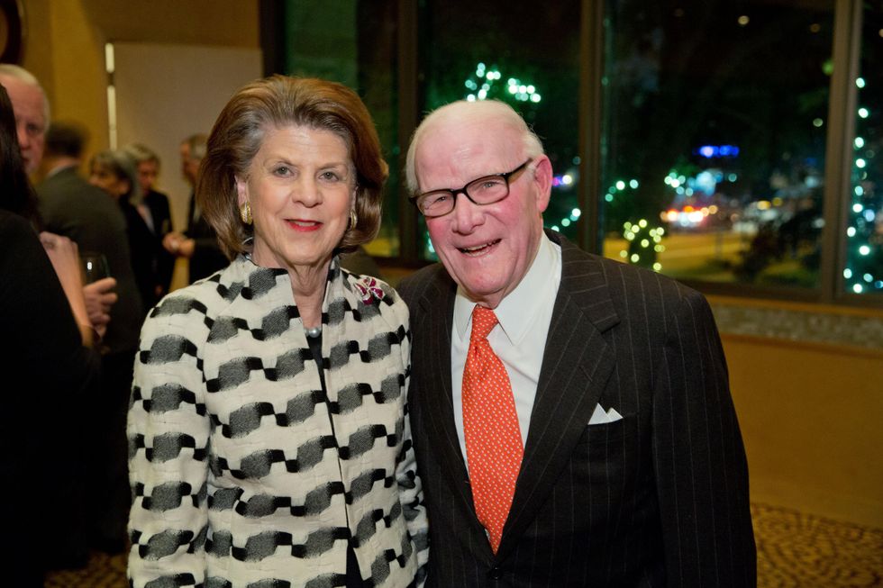 News, Shelby, UTHealth at Tony's, Judy Margolis, Rodney Margolis, Jan. 2015