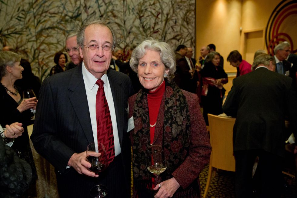 News, Shelby, UTHealth at Tony's, Julius Glickman, Beth Robertson Jan. 2015