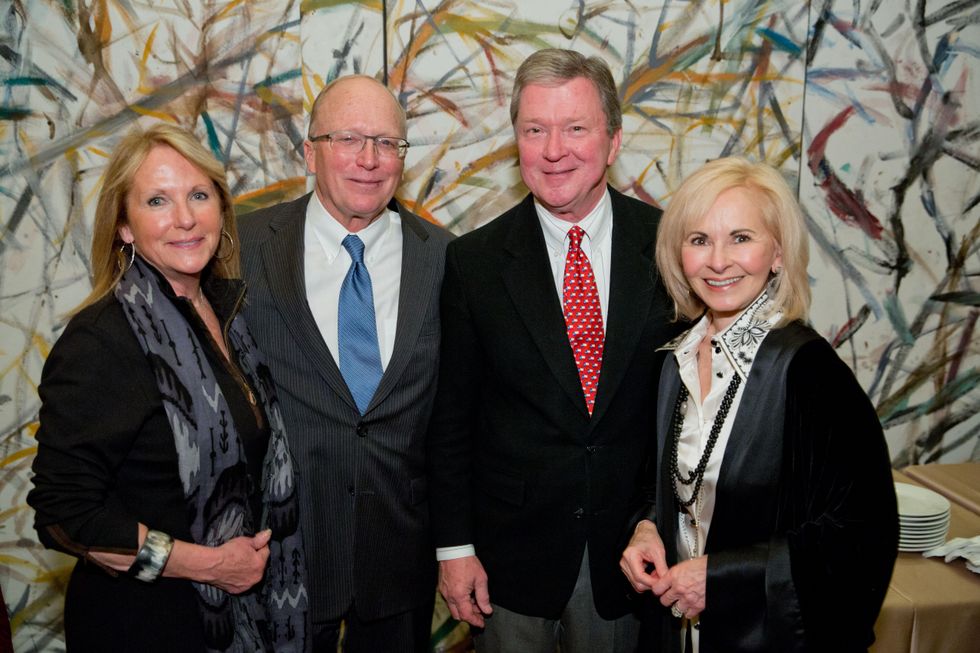 News, Shelby, UTHealth at Tony's, Kathy O'Neil, Charlie Parker, Phil Ferguson, Marsha Parker, Jan. 2015