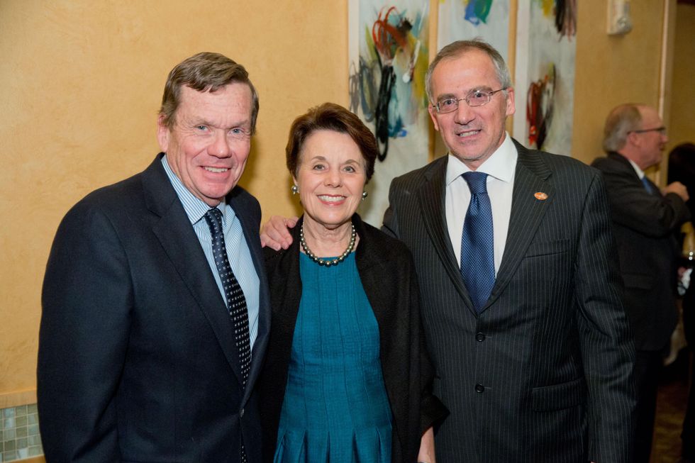 News, Shelby, UTHealth at Tony's, Richard Mithoff, Ginni Mithoff, Dr. Giuseppe Colasurdo, Jan. 2015