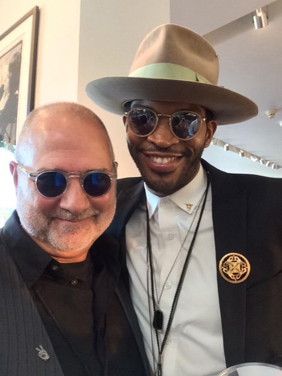 News, Shelby, Varvatos event in Hollywood, Bob Cavnar, Emmett Sky
