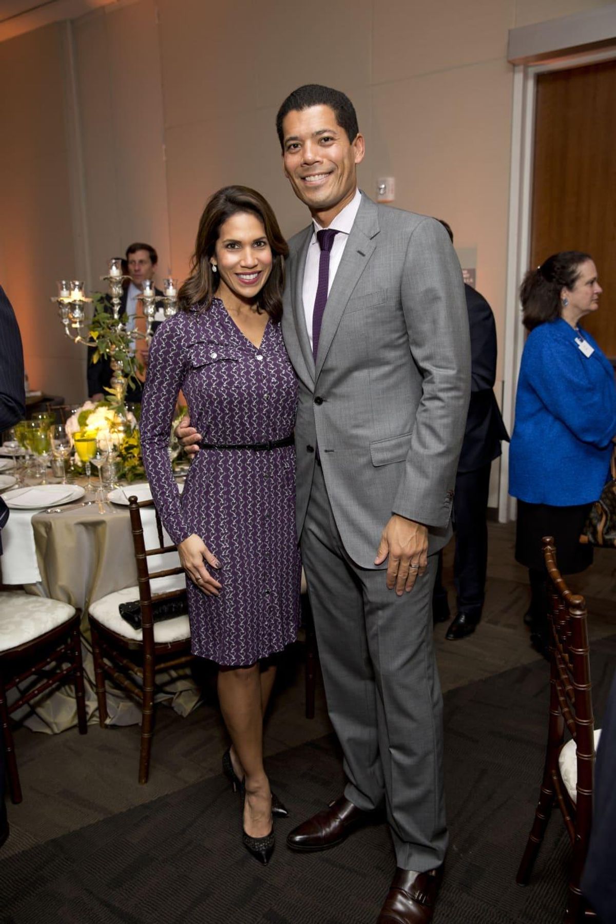 Rachel McNeill, Dr. Wayne Franklin. CultureMap Houston