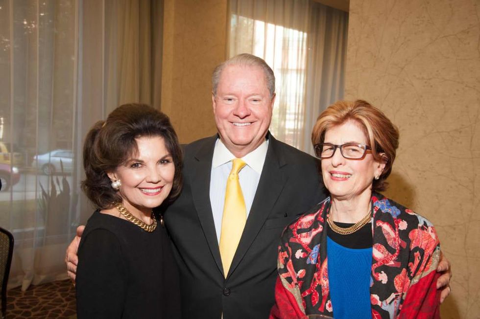News, Shelby, Women's Fund luncheon, Oct. 2015, Linda McReynolds, John Pitts, Lynn Cutrer