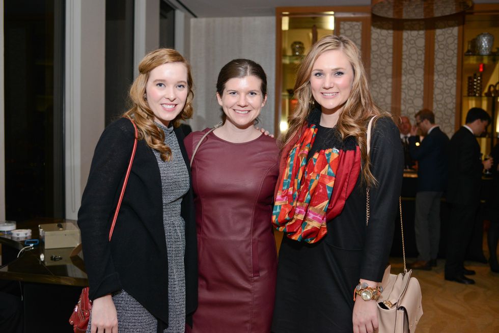 News, Shelby, Young Professionals Backstage, Nov. 2014, Elizabeth Franey, Allison Reid, Kristen Amundsen