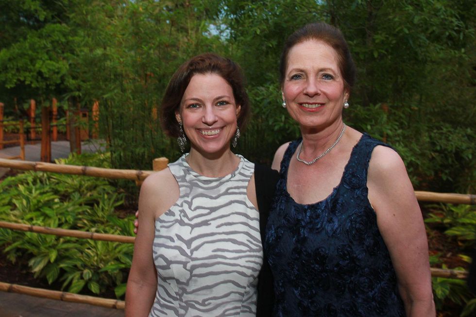 News, Shelby, Zoo Ball, Gorillas, April 2015, Cullen Geiselman, left, and Deborah Cannon