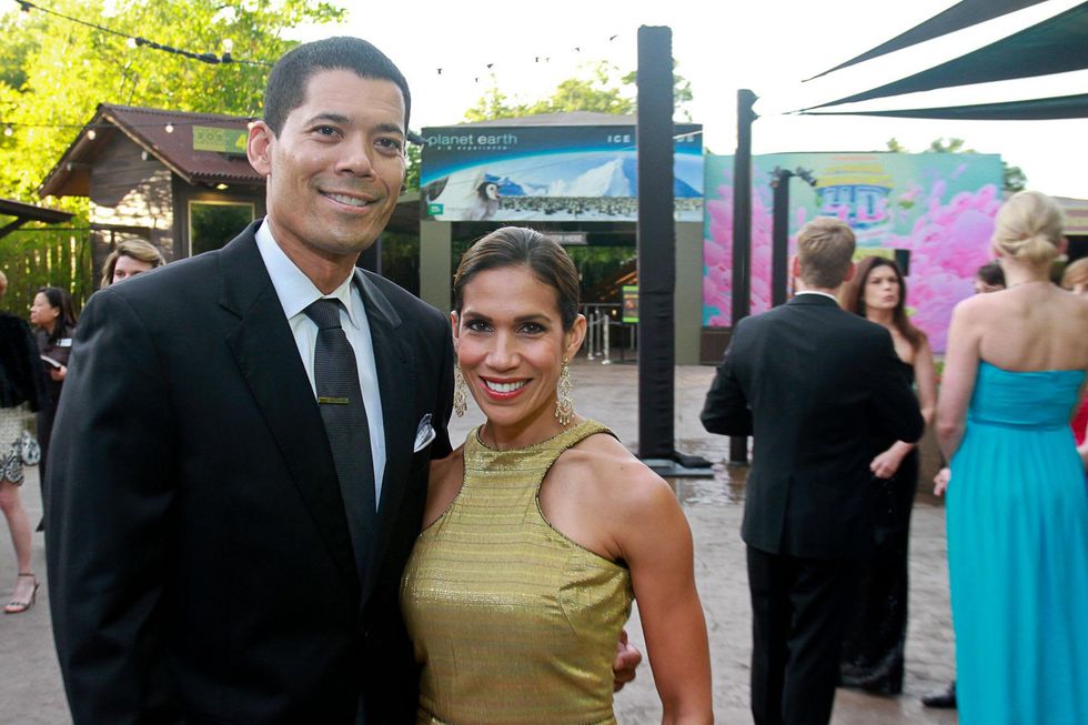 News, Shelby, Zoo Ball, Gorillas, April 2015, Dr. Wayne Franklin and Rachel McNeill