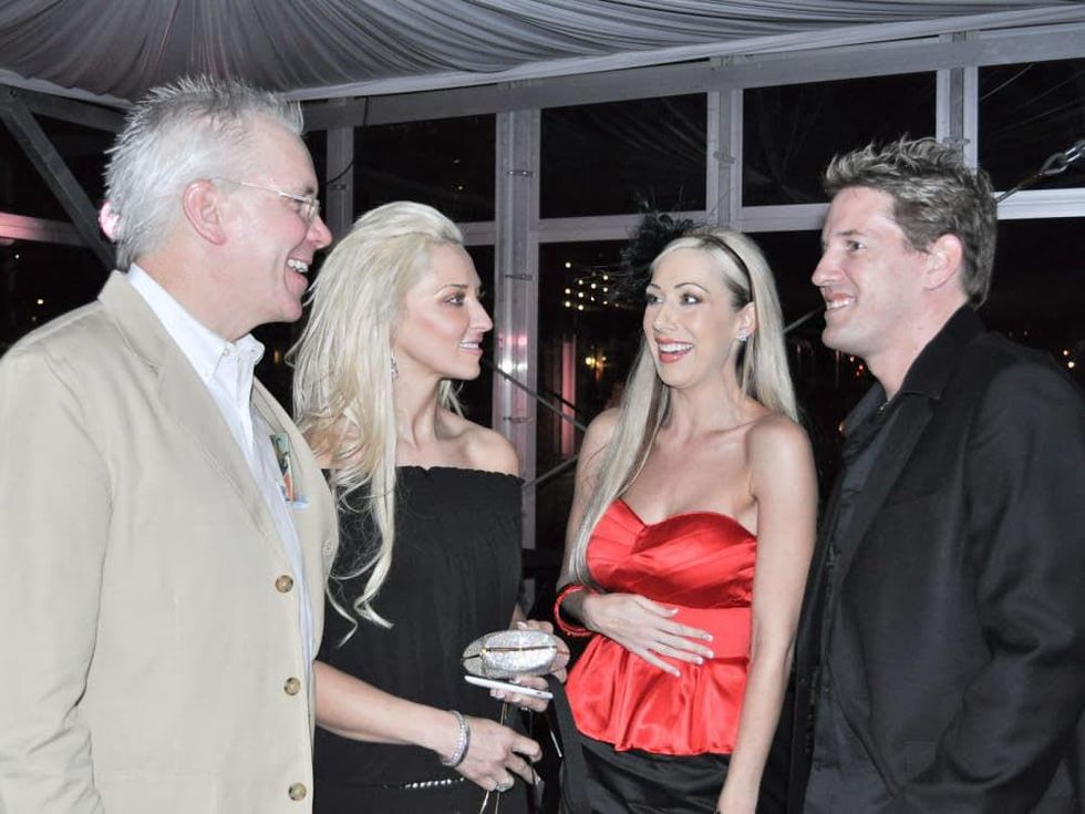 News_Social Book Party_Jan. 2010_Tom McHugh_Katherine McHugh_Serrena Adams_Channint Adams