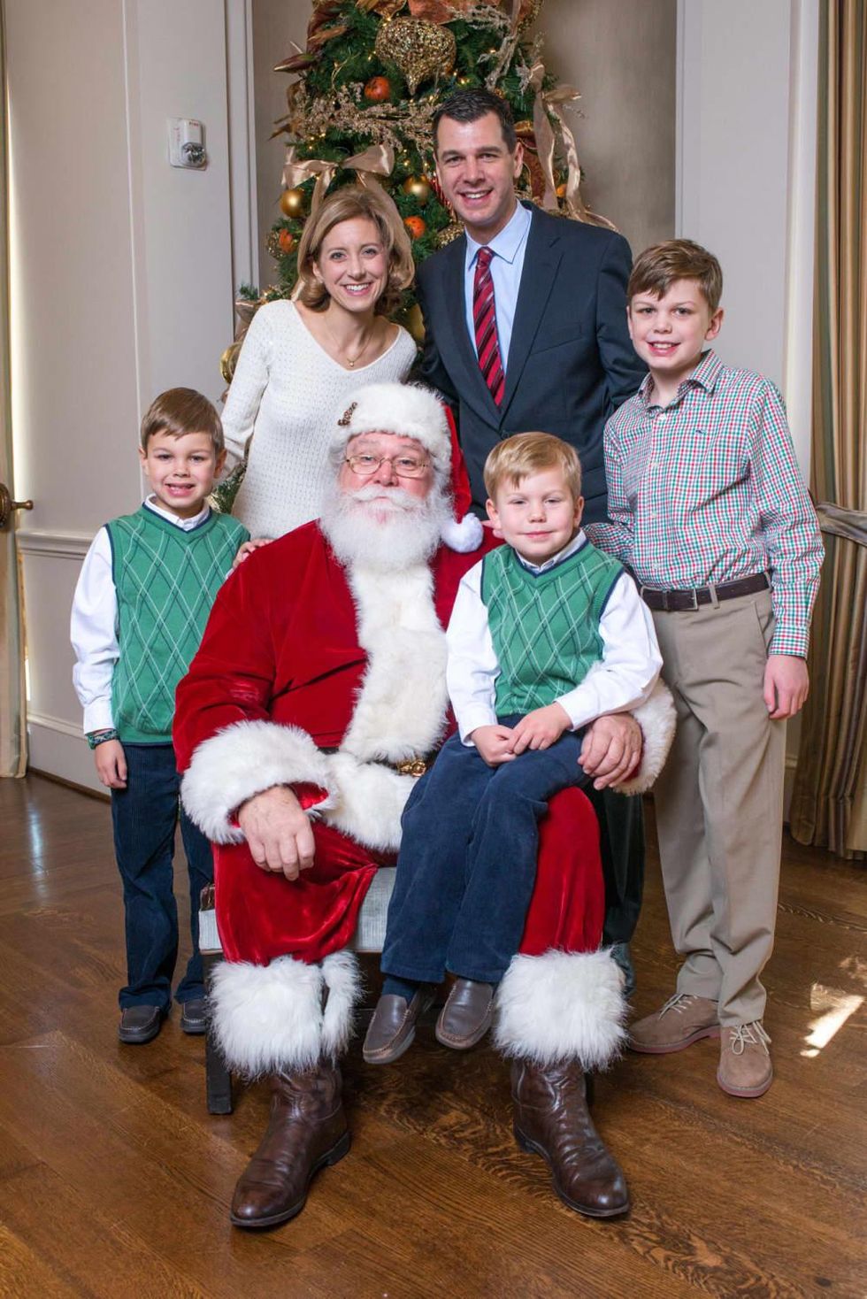 News, Symphony Magical Musical Morning, Dec. 2015 Christopher, Christina, Mark, Nicholas, Andrew Hanson