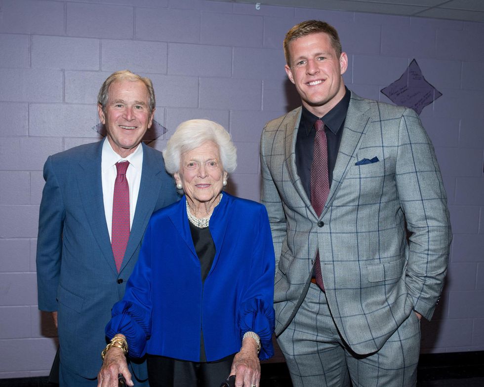 News, Tarra Gaines, Celebration of Reading, April 2015, President George W. Bush; First Lady Barbara Bush; J.J. Watt