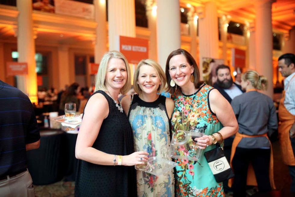 News, Taste of the Nation, Sept. 2015, Erin Campbell, from left, Kristin Reynolds and Anne Liddle