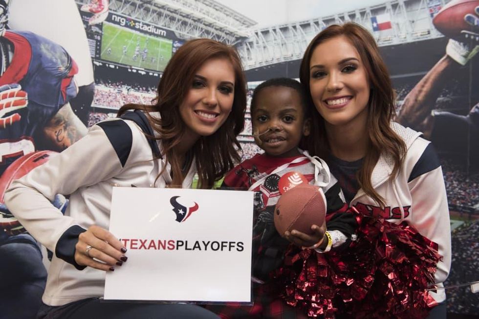 News, Texans at Texas Children's, Jan. 2016, Wade Smith