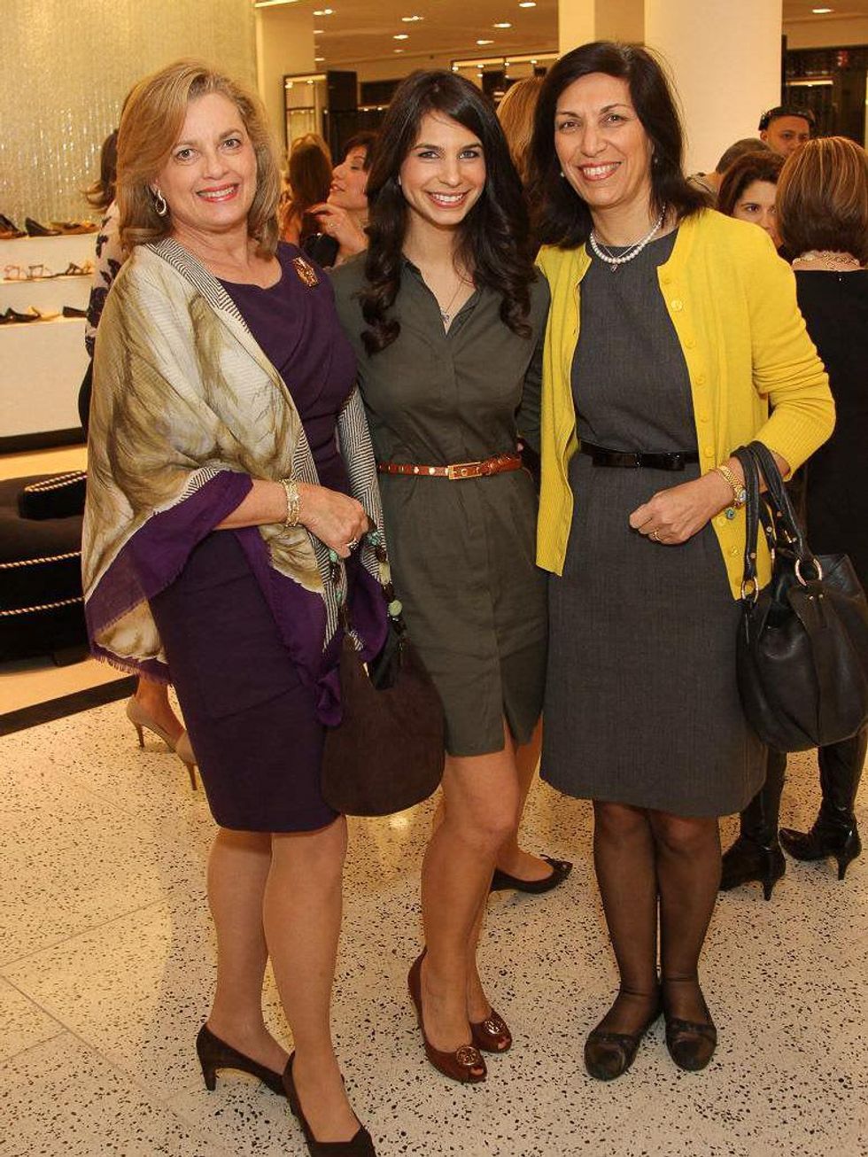 News_Texas Children's Pavilion party_February 2012_Nancy Gordon_Roula Zoghbi_Dr. Huda Zoghbi