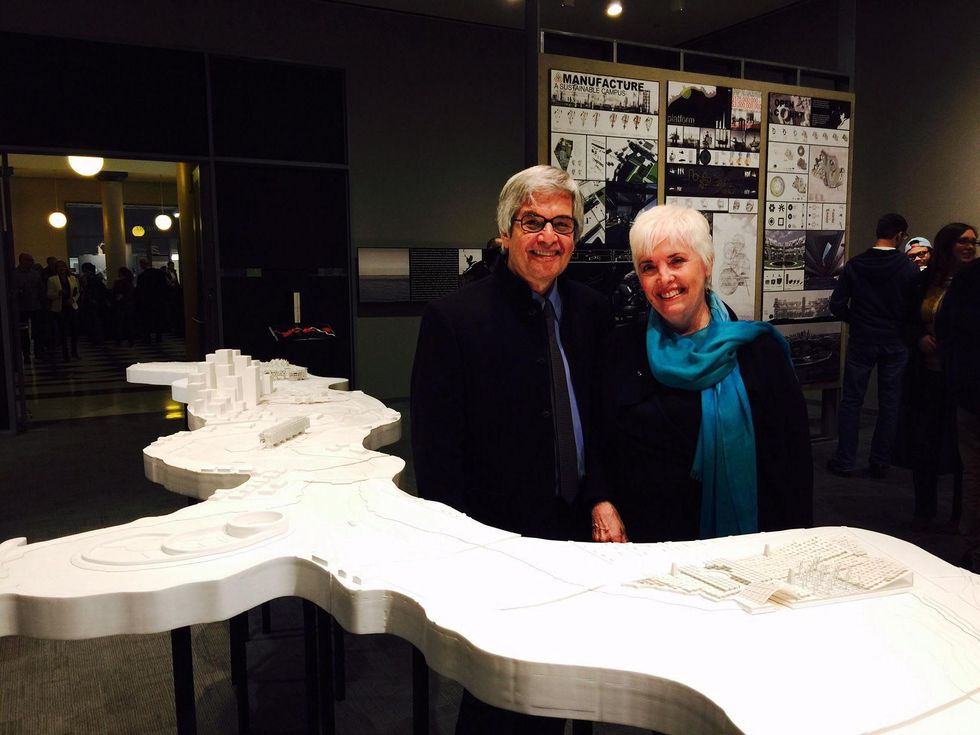 News, UH College of Architecture, Venice Biennale reception, March 2015, Pete Zweig, Patricia Oliver