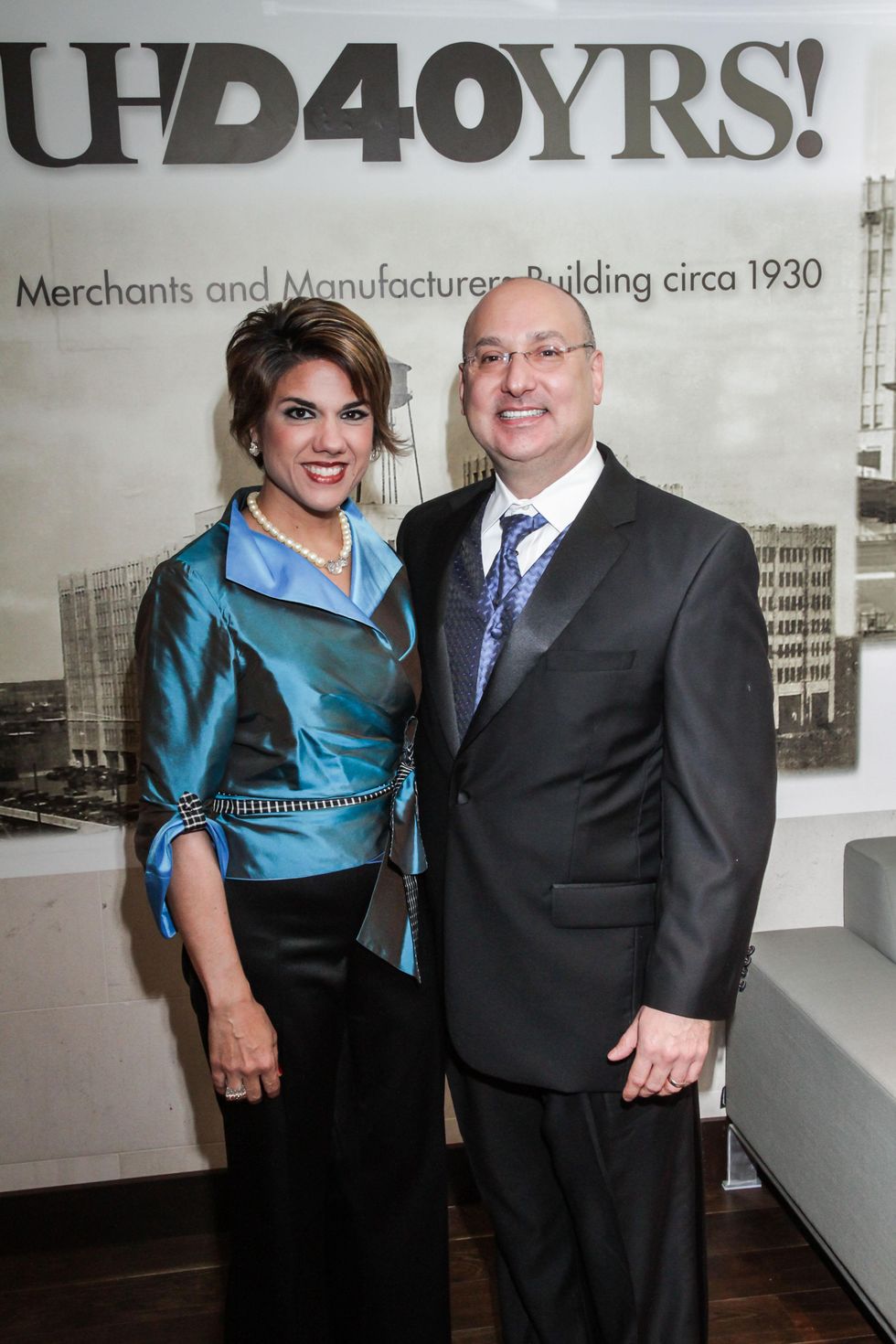 News, UHDowntown anniversary party, Deanna Garcia, Gilbert Garcia, Jan. 2015