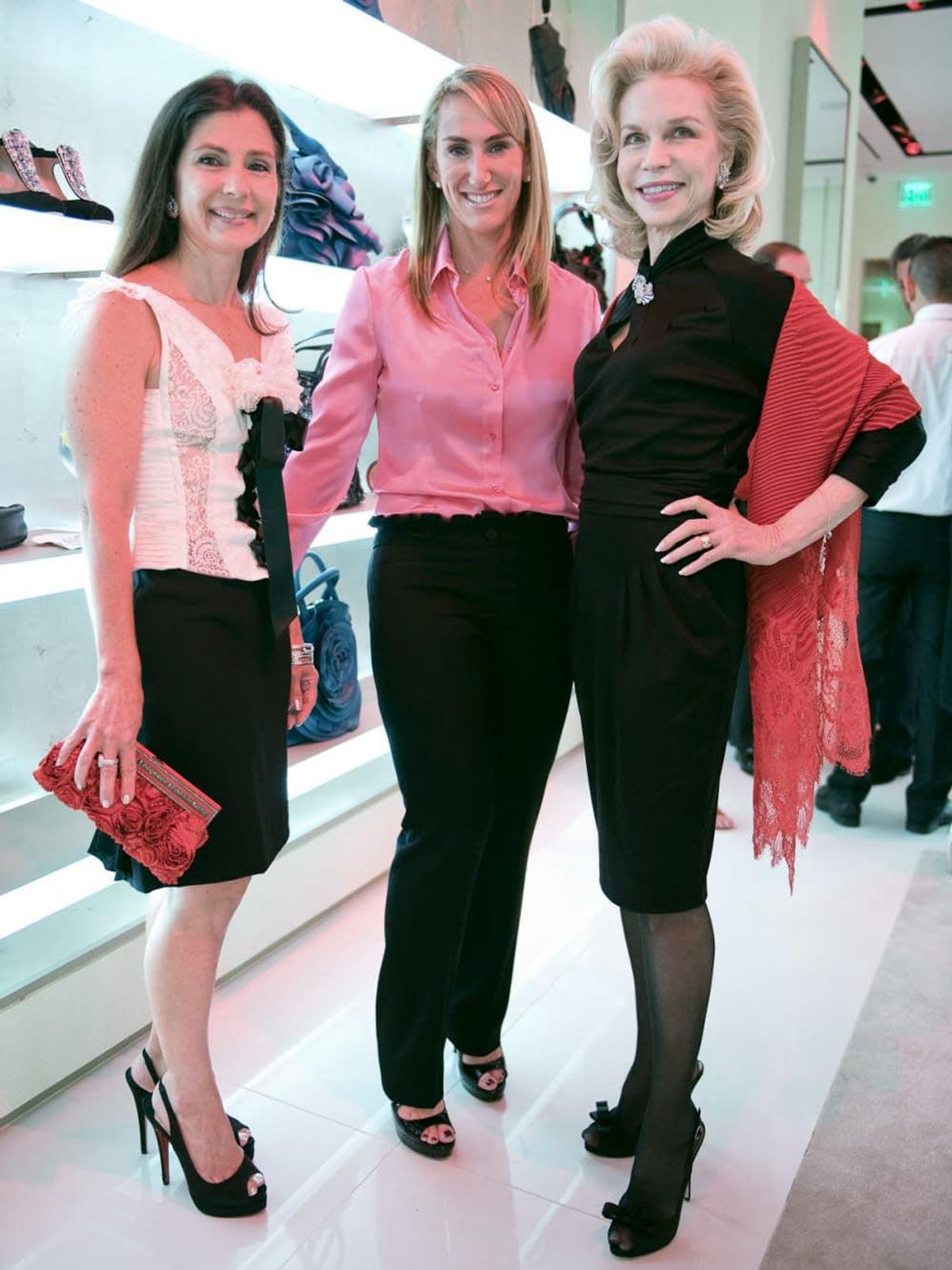 Cynthia Petrello, Courtney Sarofim and Lynn Wyatt - CultureMap Houston