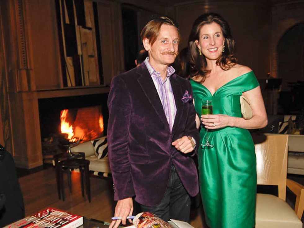 News_Vogue at Becca_Feb. 2010_Hamish Bowles_Phoebe Tudor