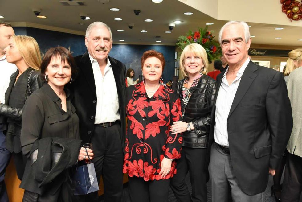 News, Zadoks Holiday Party, Dec. 2015,Lindy and Sandy Kahn, Helene Zadok, Bob and Beverly Pickelner