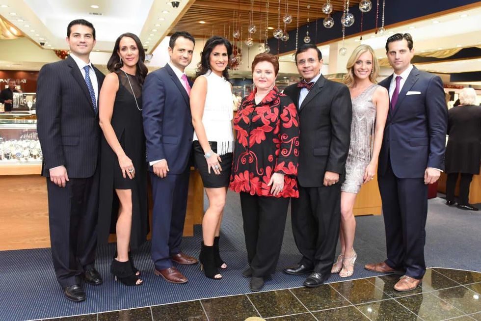 News, Zadoks Holiday Party, Dec. 2015, Segev and Amy Zadok, Gilad and Lisa Zadok, Helene and Dror Zadok, Michelle and Jonathan Zadok