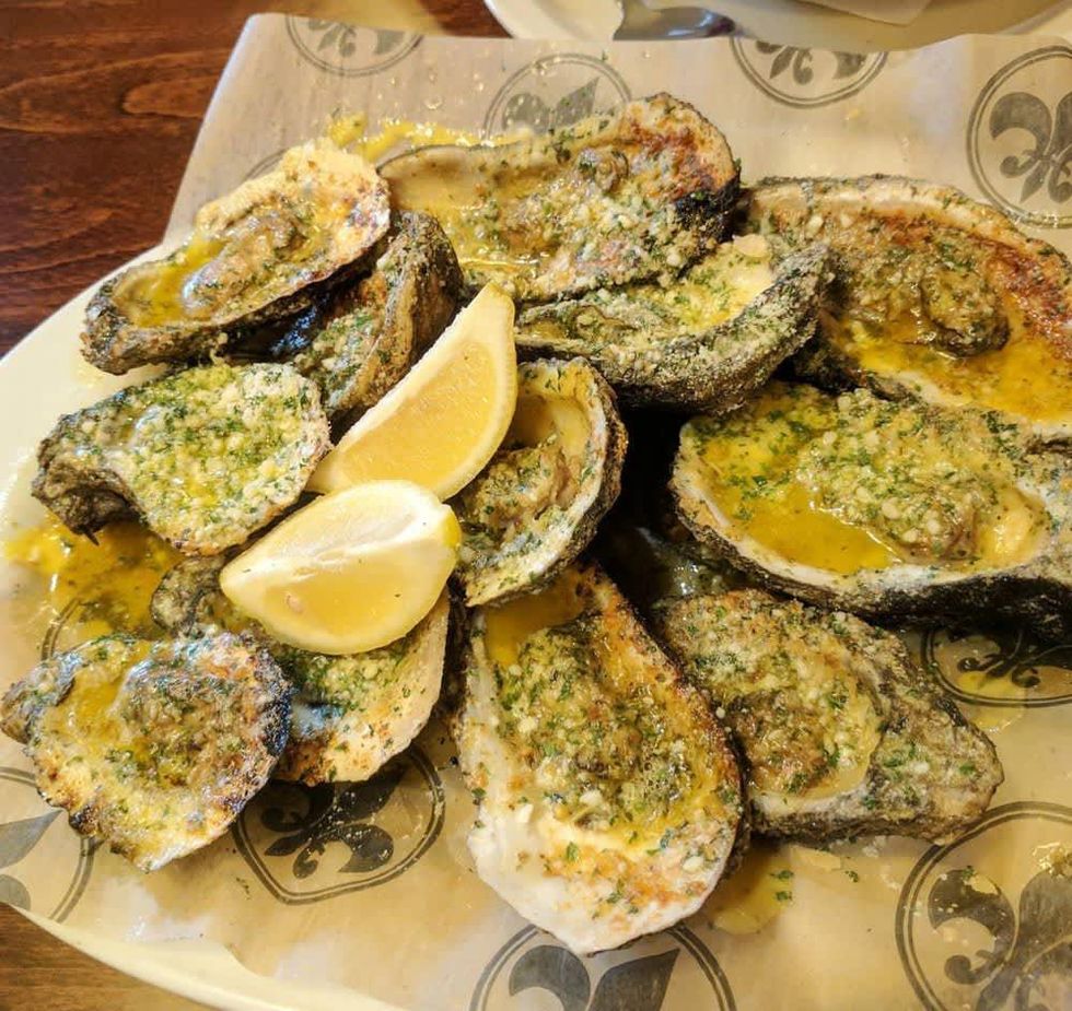 Neyow's char-grilled oysters