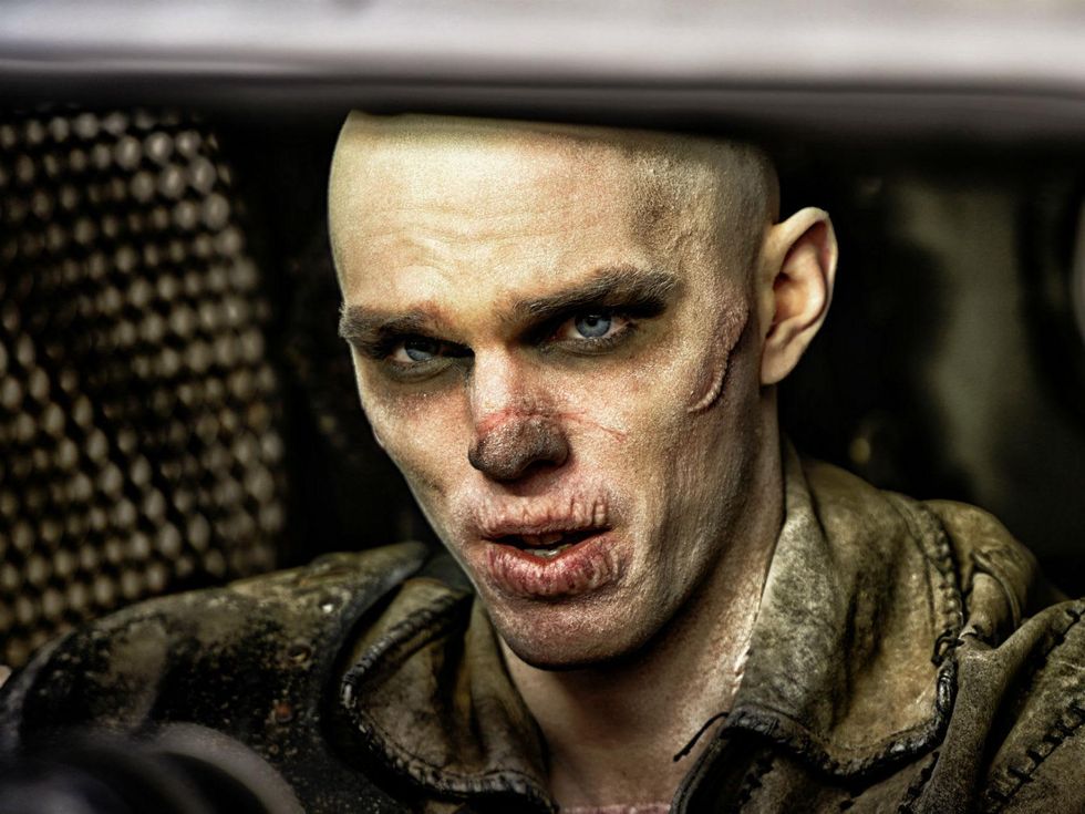 Nicholas Hoult in Mad Max: Fury Road