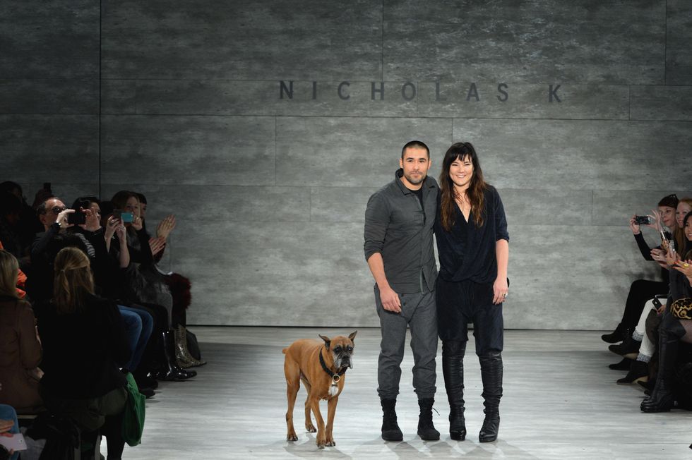 Nicholas K fashion show February 2014