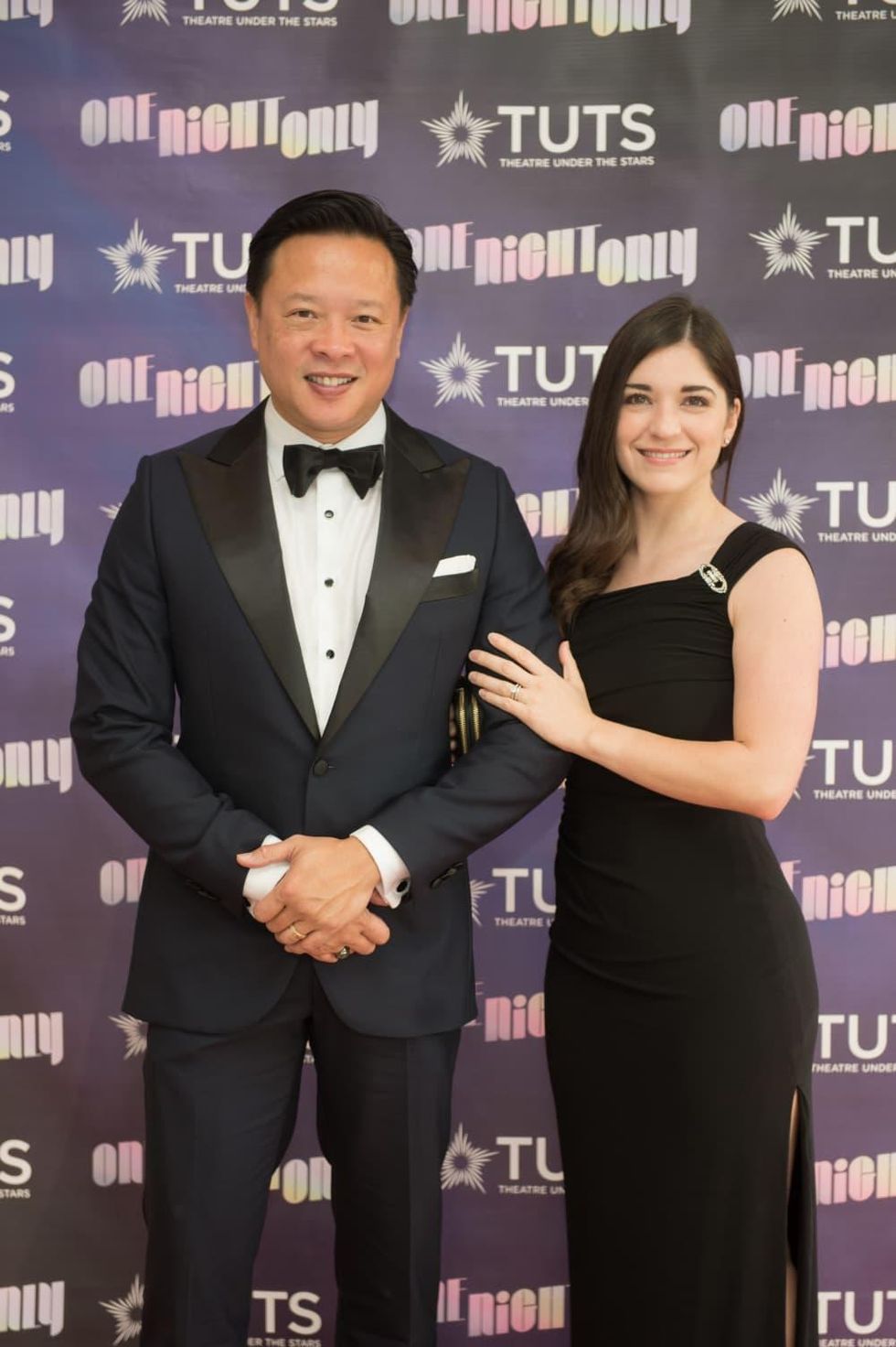 Nick Tran, Vaalerie Tran at 2017 TUTS Dreamgirls Gala