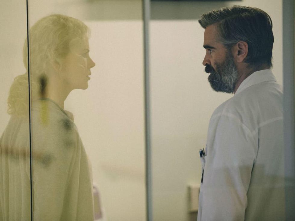 Nicole Kidman and Colin Farrell in The Killing of a Sacred Deer