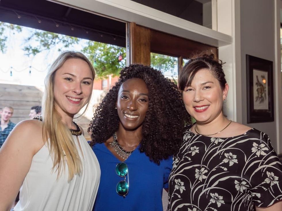 Nicole Mireles, Sheila Forjuoh,Mary Isensee at Women of Wardrobe Spring Fling Mardh 2017