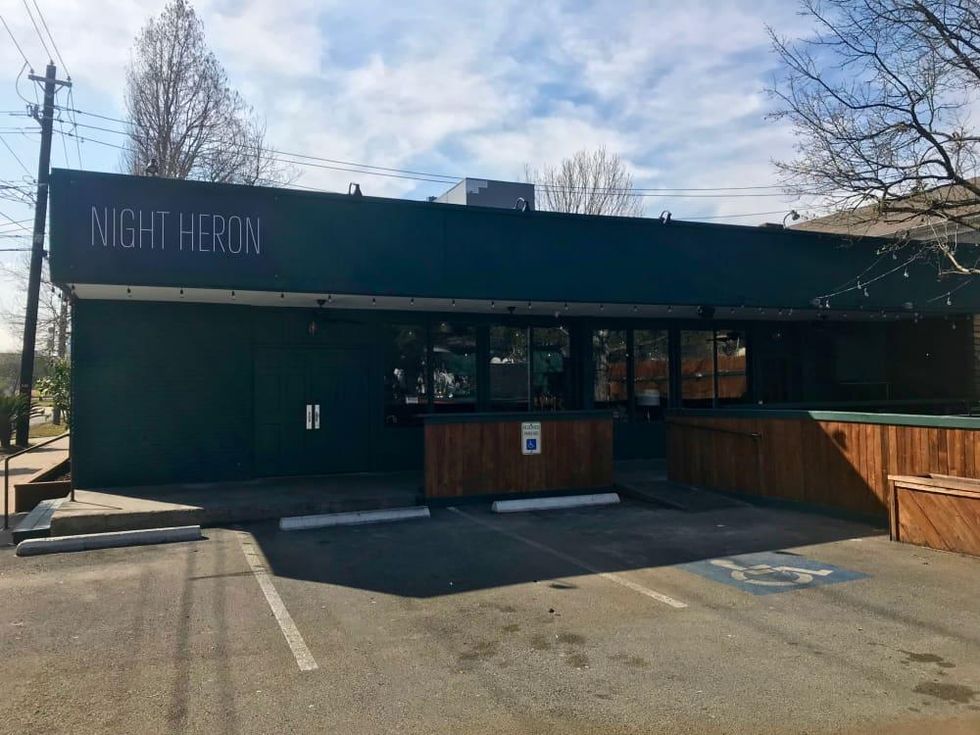 Night Heron exterior