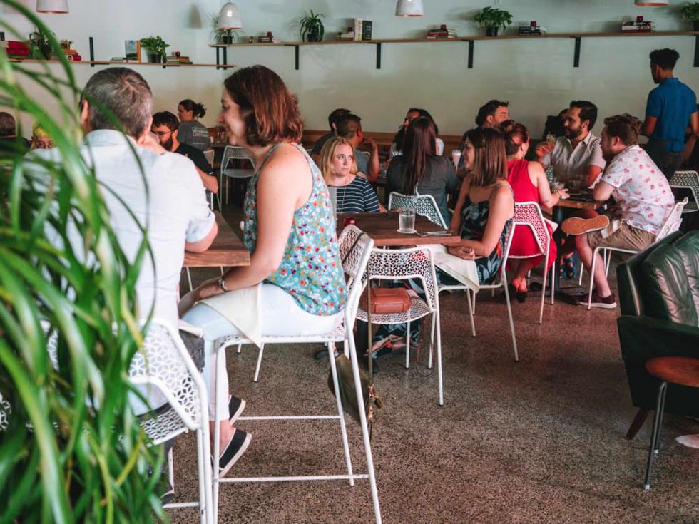 Night Heron interior