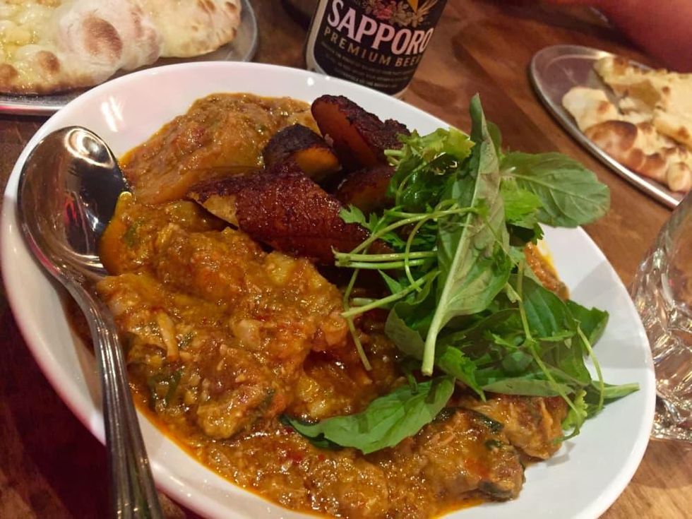 Night Market pork and plantain curry