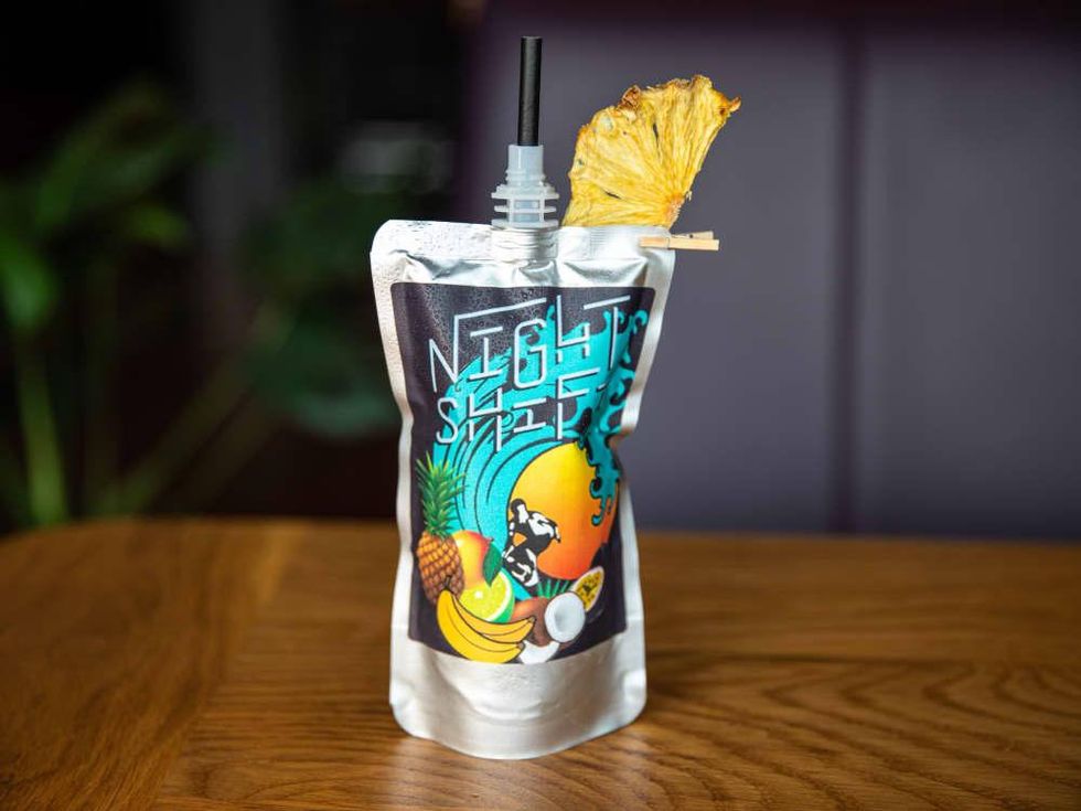 Night Shift tropical cooler cocktail