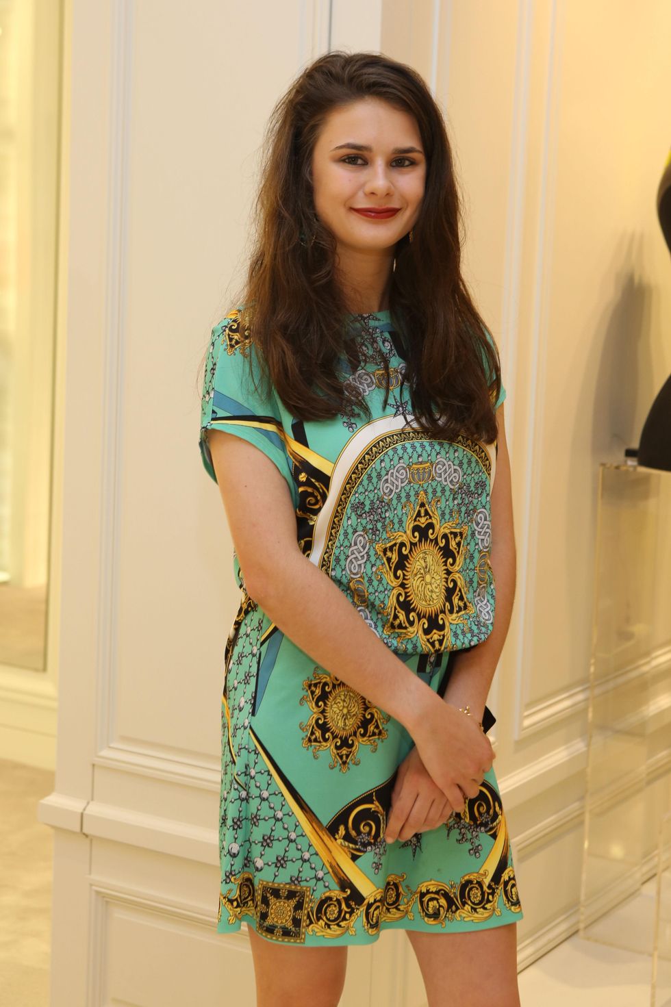 Nina Rotan at the CancerForward Key To The Cure Kick-off October 2014