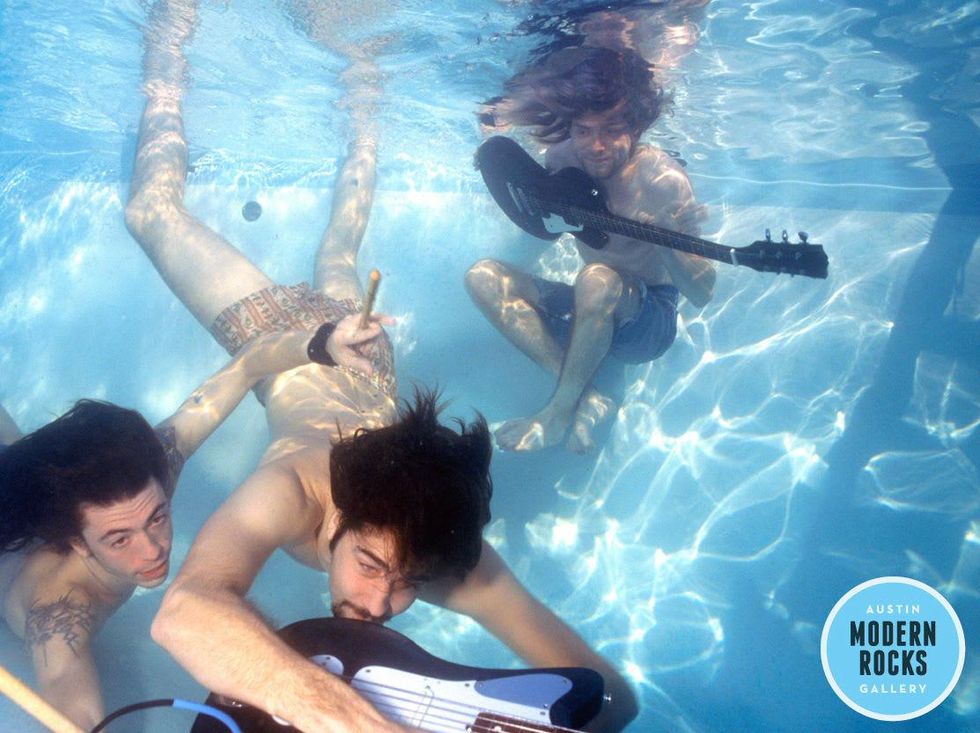 Nirvana_Nevermind_pool 1_Kurt Cobain_Dave Grohl_Krist Novoselic_1991