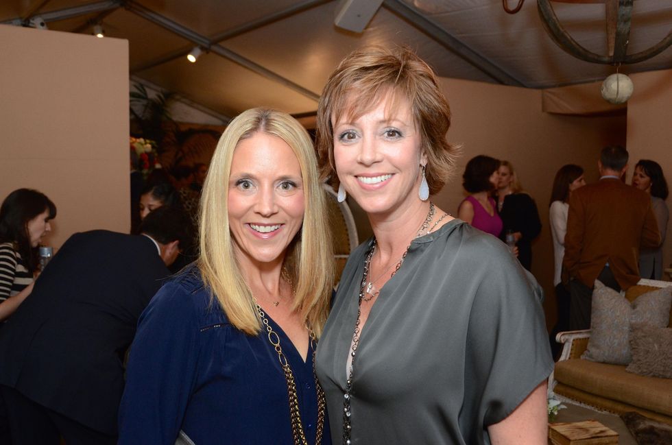 Nisha Patterson, left, and Carrie Evans at the Butler Brothers party November 2014