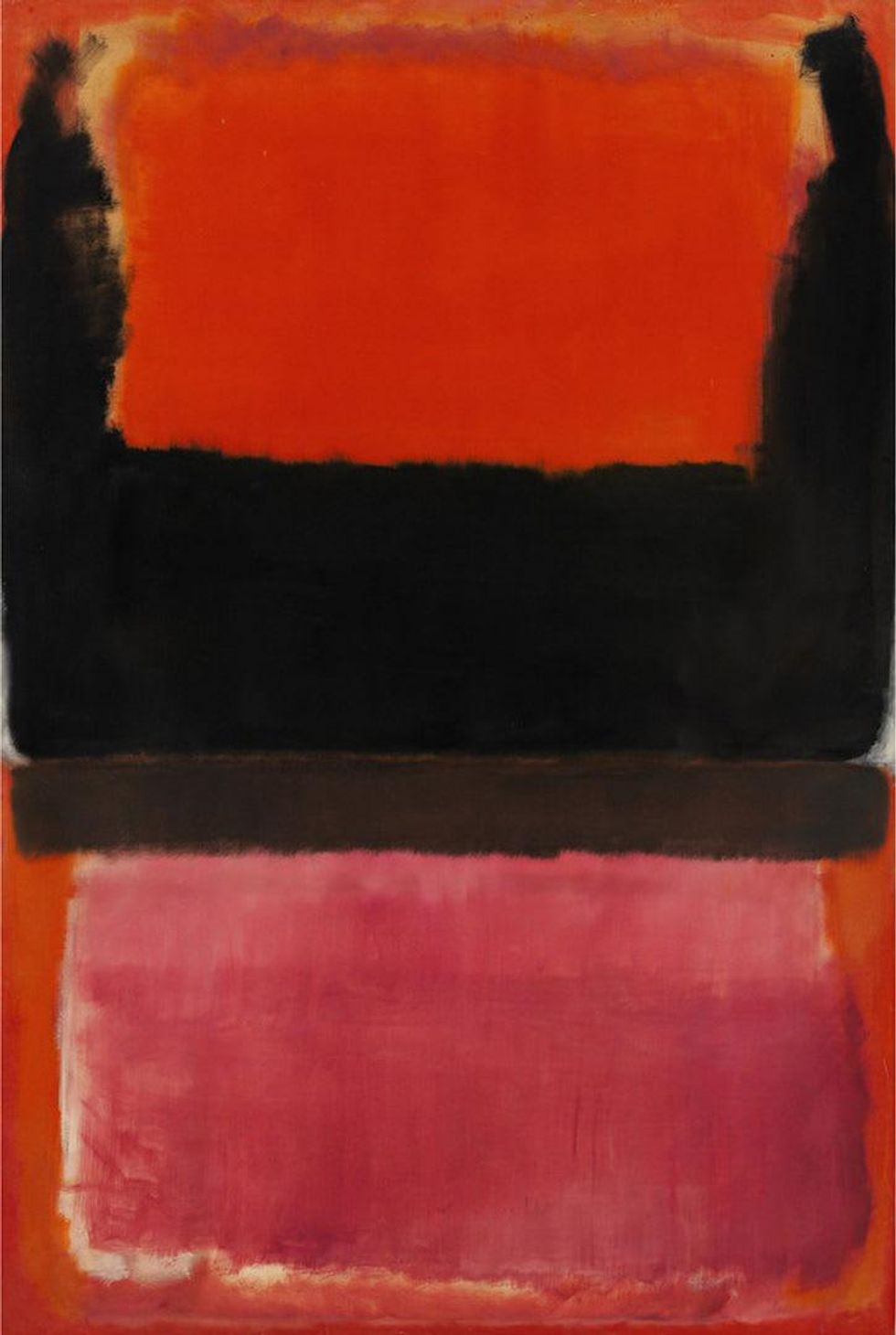 'No. 21 (Red, Brown, Black and Orange' by Mark Rothko