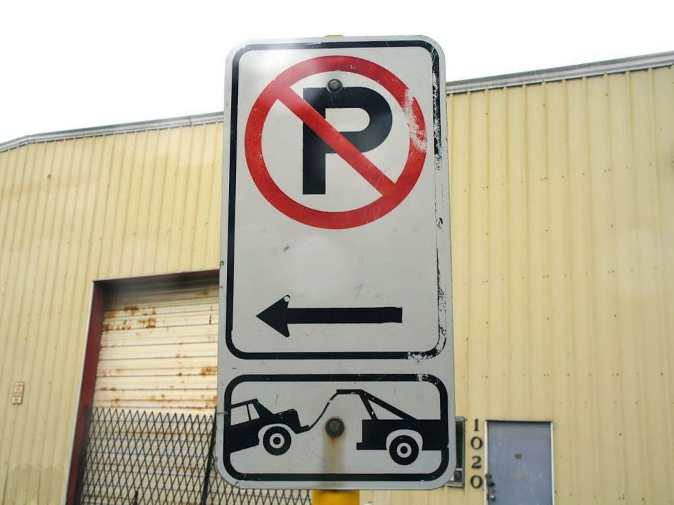 no parking signs Houston