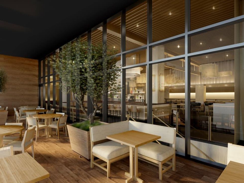 Nobu Houston terrance rendering