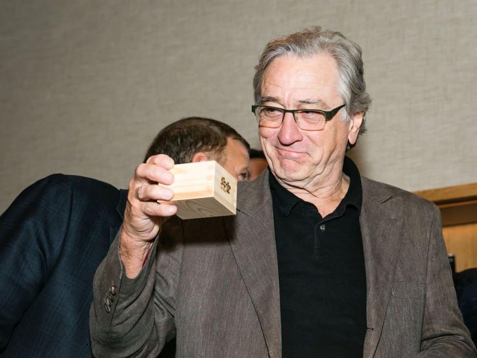 Nobu opening party Robert De Niro