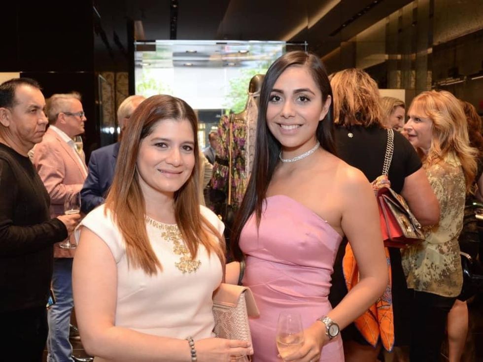 Noche de las Americas kick-off, Aug. 2016, Grace Leiva, Daphne Wentworth