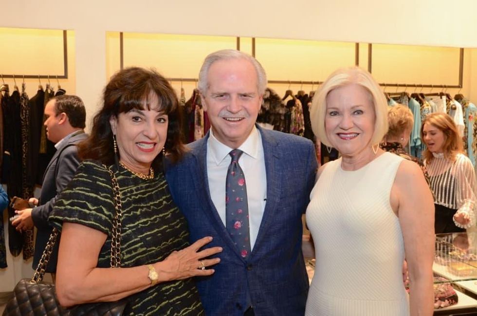 Noche de las Americas kick-off, Aug. 2016, Mady Kades, Jim Furr, Jo Furr