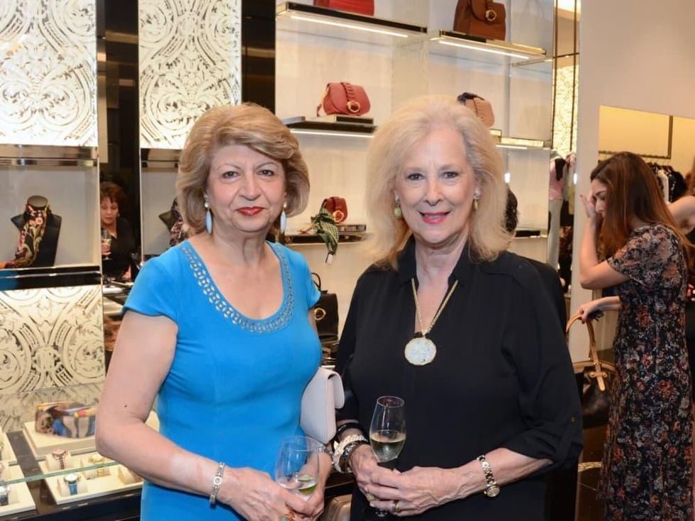 Noche de las Americas kick-off, Aug. 2016, Mansoureh Mohajer, Mary Ann McKeithan