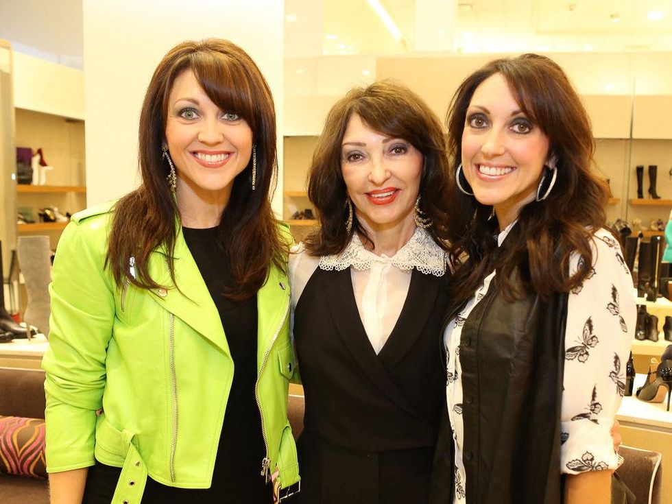 Noelle Jahncke, from left, Judy Smith and CoCo Mahoney at Neiman Marcus' Stiletto Strut