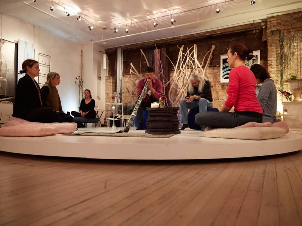 Nomad Two Worlds Foundation Ajinda Sound Experience Meditation