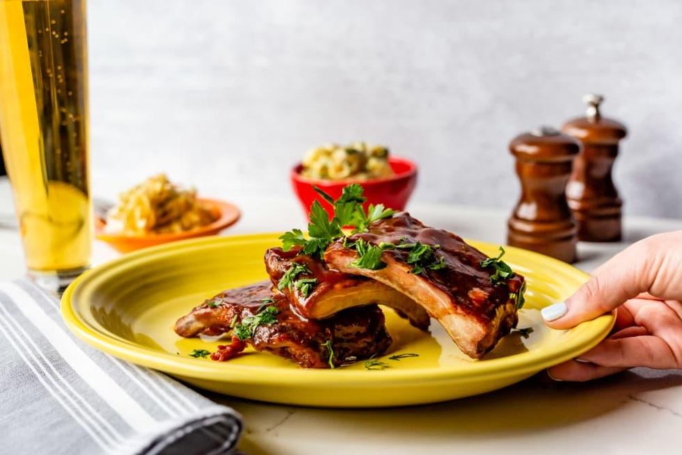 NoPo Cafe barbecue ribs