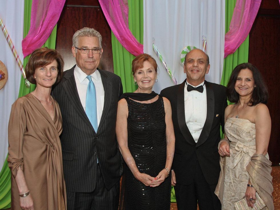 Nora's Home May 2013 Laura Pontikes and George Pontikes, Kayla Lehmann and Drs. Osama Gaber and Lillian Gaber