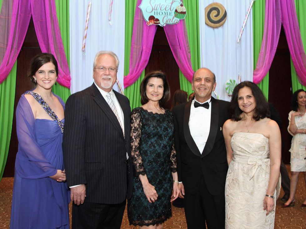 Nora's Home May 2013 Sarah Brann, Jim Brann and Jane Brann and Drs. Osama Gaber and Lillian Gaber