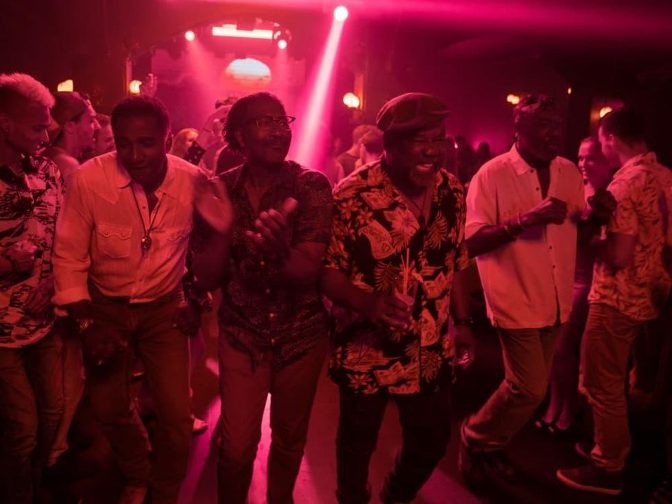 Norm Lewis, Clarke Peters, Isiah Whitlock, Jr., and Delroy Lindo in Da 5 Bloods